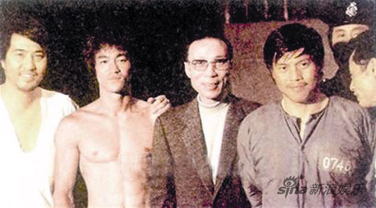 邵逸夫（右二）不看好李小龙（左二），被视作其少有的判断失误案例