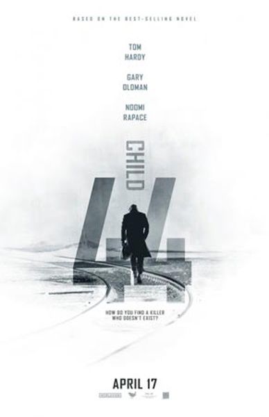 《44号孩子》发首款海报 人气男星汤姆·哈迪主演