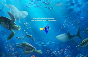 《海底总动员2》曝光新海报 健忘多莉迷失深海