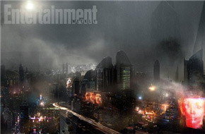 《银翼杀手2》视觉图曝光 未来城市现迷幻气质