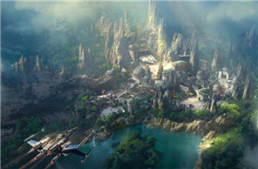 美国迪士尼星战园区概念照首曝光 复原星战世界