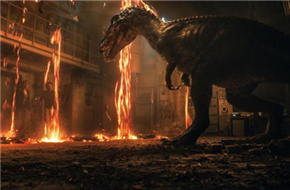 《侏罗纪世界2》正式预告真的来了 霸王龙再凶也怕火山