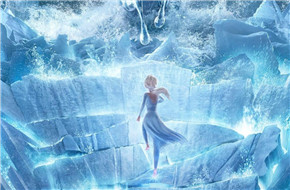 《冰雪奇缘2》IMAX海报+杜比海报双发 神秘水马踏冰而来
