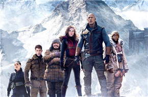 强森领衔《勇敢者游戏2》新预告曝光 勇敢者四人组登顶雪山之巅