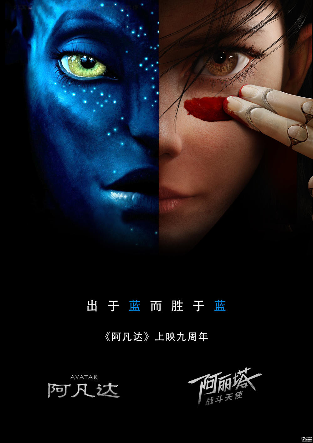9年前《阿凡达》在中国上映 卡神新作《阿丽塔》“青出于蓝而胜于蓝”(图1)