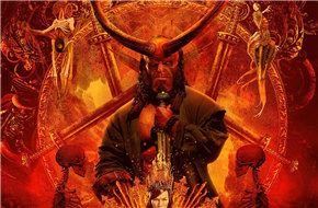 《地狱男爵》哥特风艺术海报细节惊人 血色地狱图腾精致